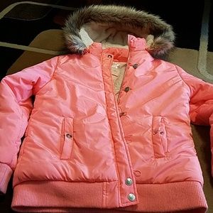 Justice winter coat size 20